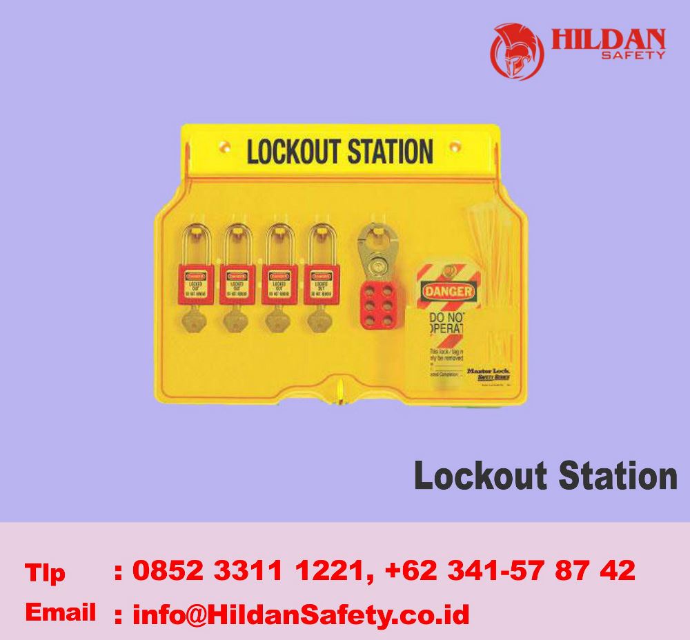 Lockout Station | HILDAN SAFETY Official-Supplier Alat Safety, Alat ...
