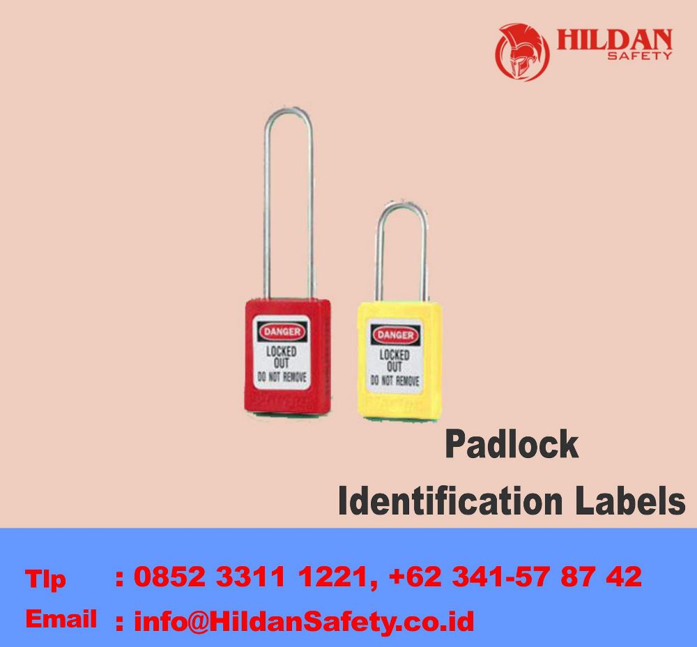 Padlock Identification Labels | HILDAN SAFETY Official-Supplier Alat ...